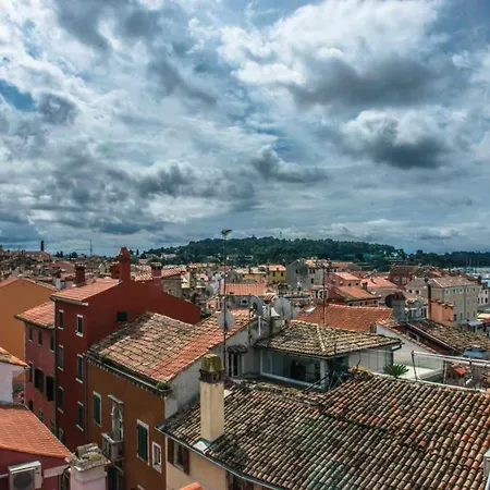 Beautiful Sunsets Over The Roofs Of Rovinj